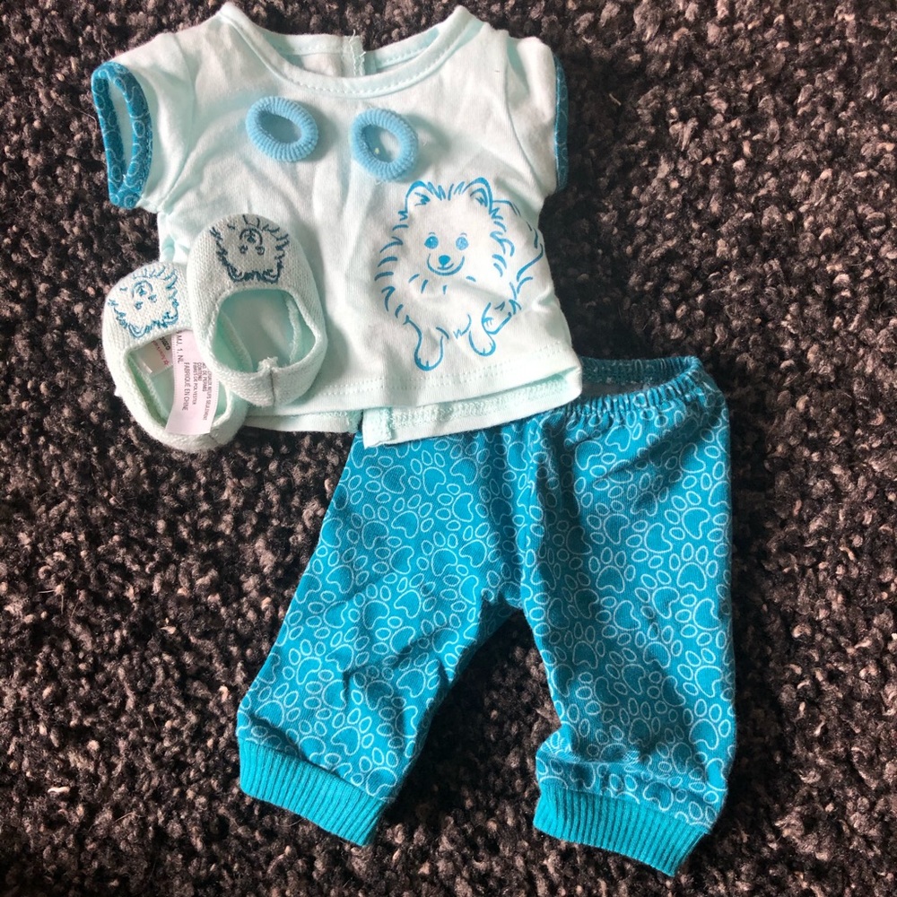 American Girl Pomeranian pajamas